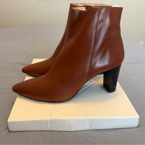Dalton Pointed Ankle Boot - Maple - Picture 4 of 11
